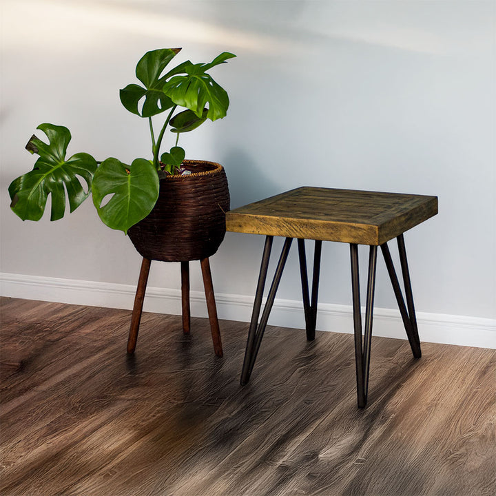 Paddington Recycled Pine Lamp Table