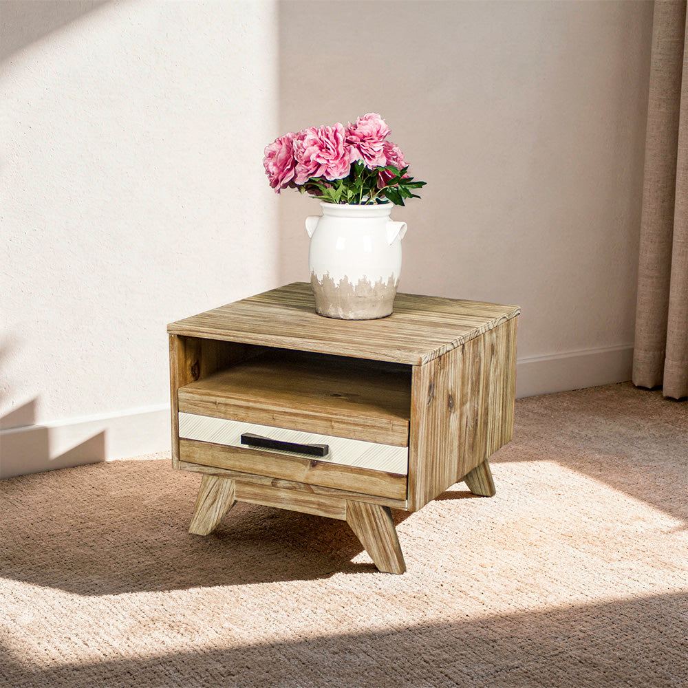 Soho 2 Drawer Lamp Table / End Table