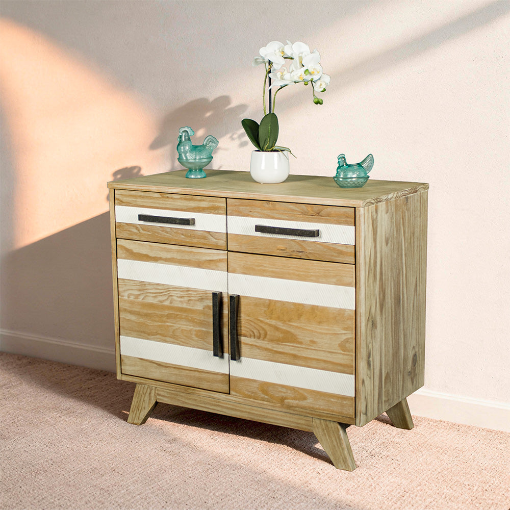 Soho 2 Door 2 Drawer NZ Pine Buffet