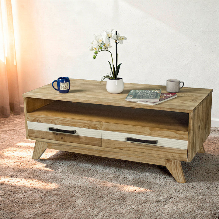 Soho 4 Drawer NZ Pine Coffee Table