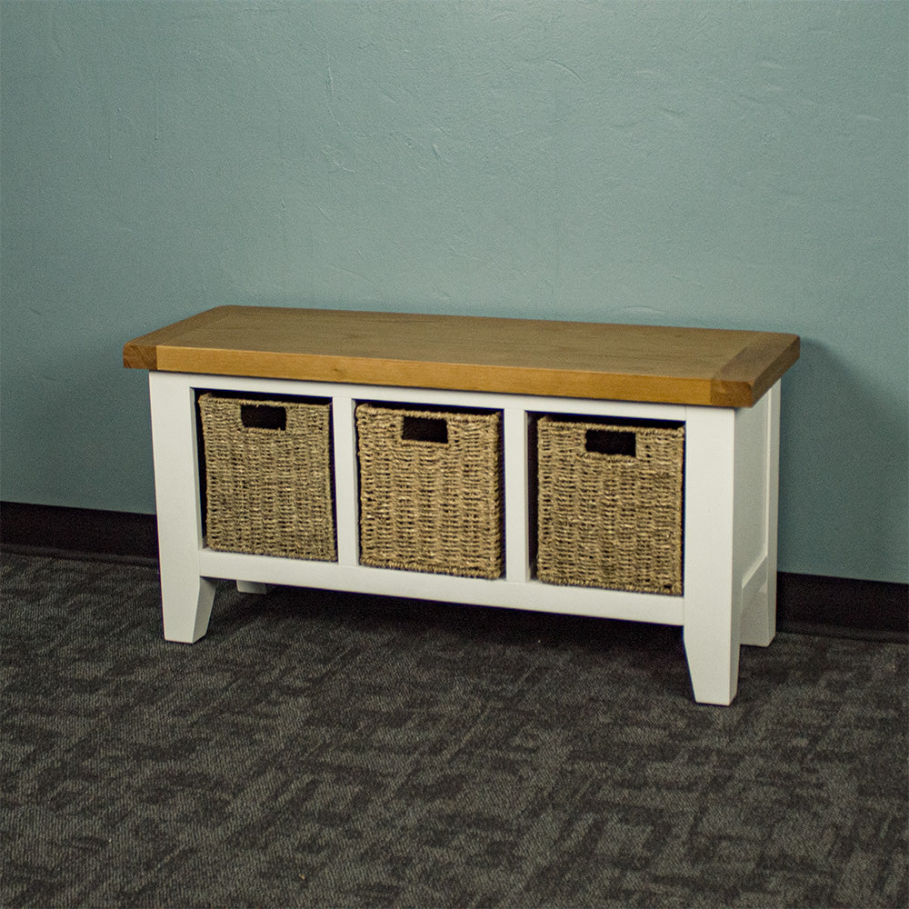 Tasmania Oak Top Hall Bench Seat