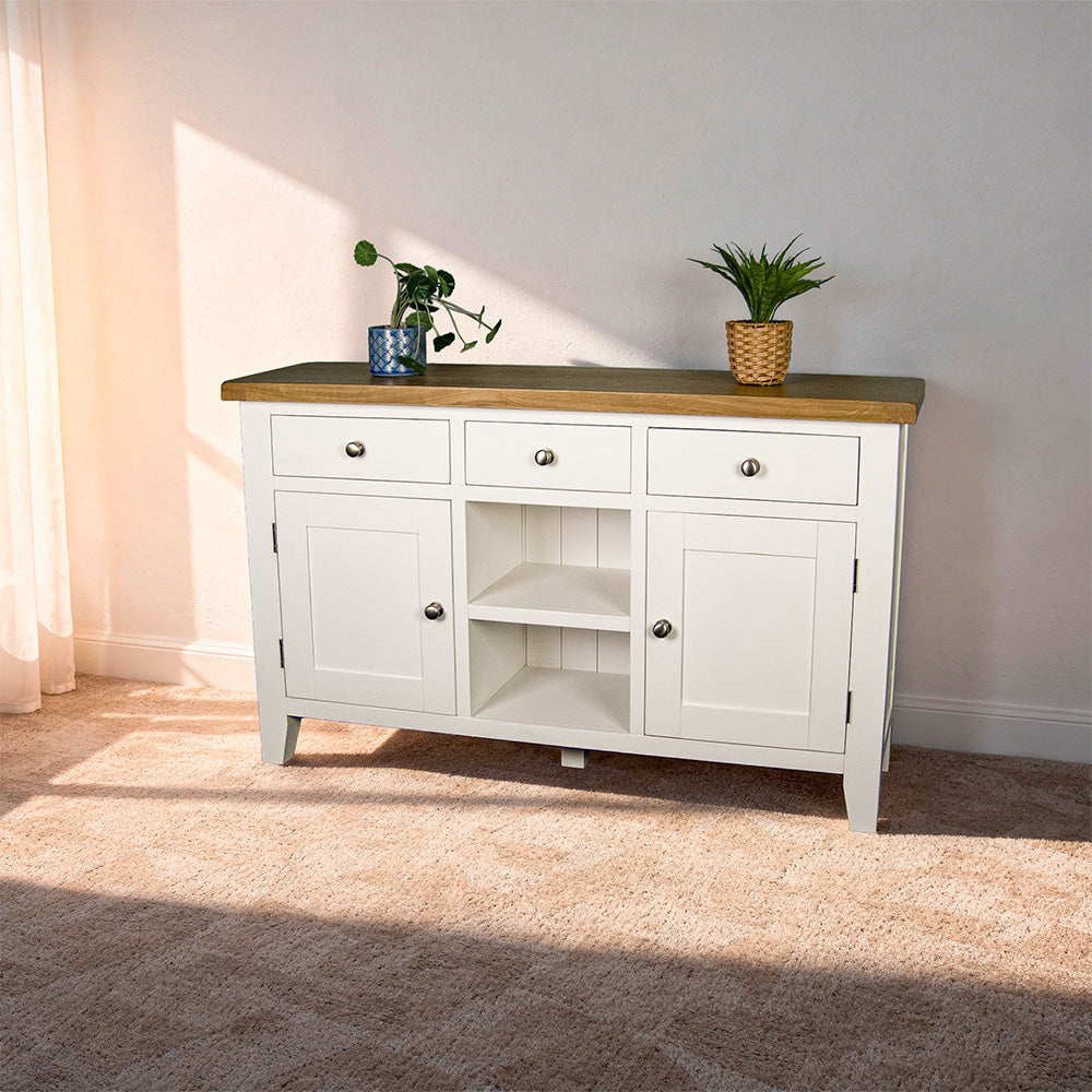 Tasmania Large Oak Top Buffet