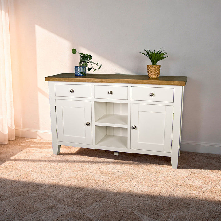 Tasmania Large Oak Top Buffet