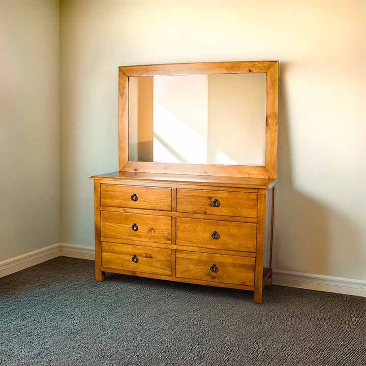 Trent Dressing Table with Mirror