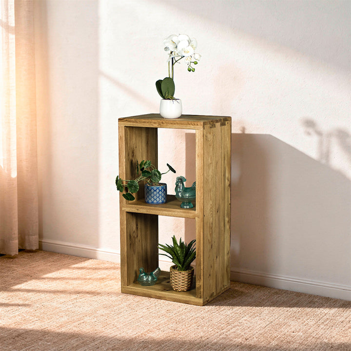 Vancouver Value Double Cube Oak Shelf