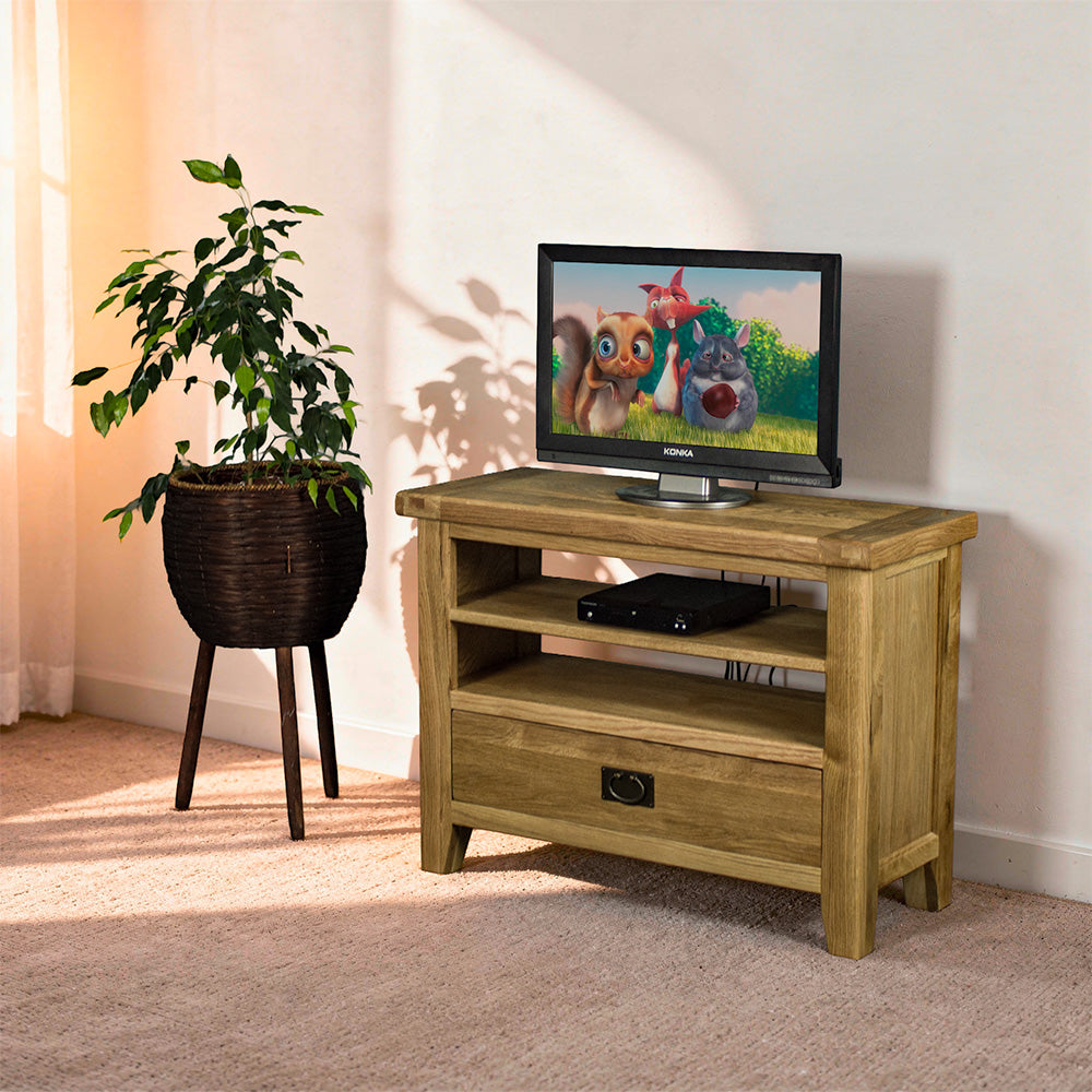 Vancouver Value Oak Entertainment Unit