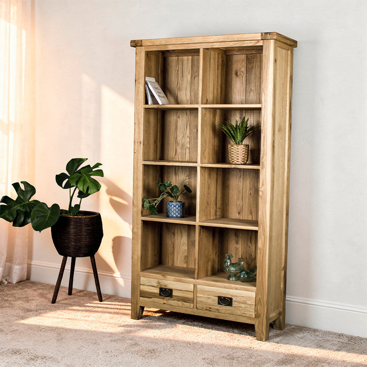 Vancouver Value Large Oak Bookcase