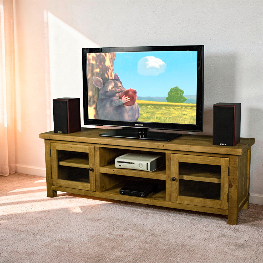 Ventura Recycled Pine Medium TV Unit