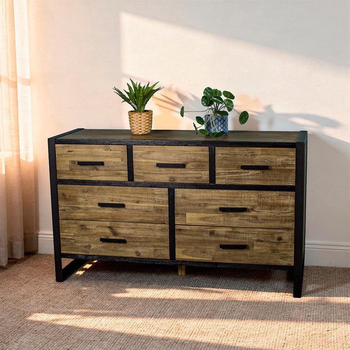 Victor 7 Drawer Lowboy