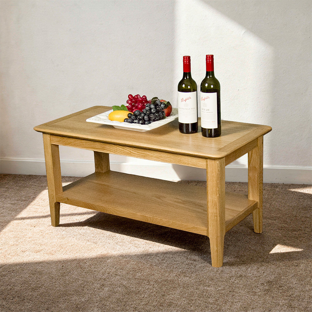 Victoria Oak Coffee Table