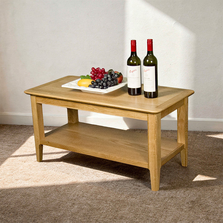 Victoria Oak Coffee Table