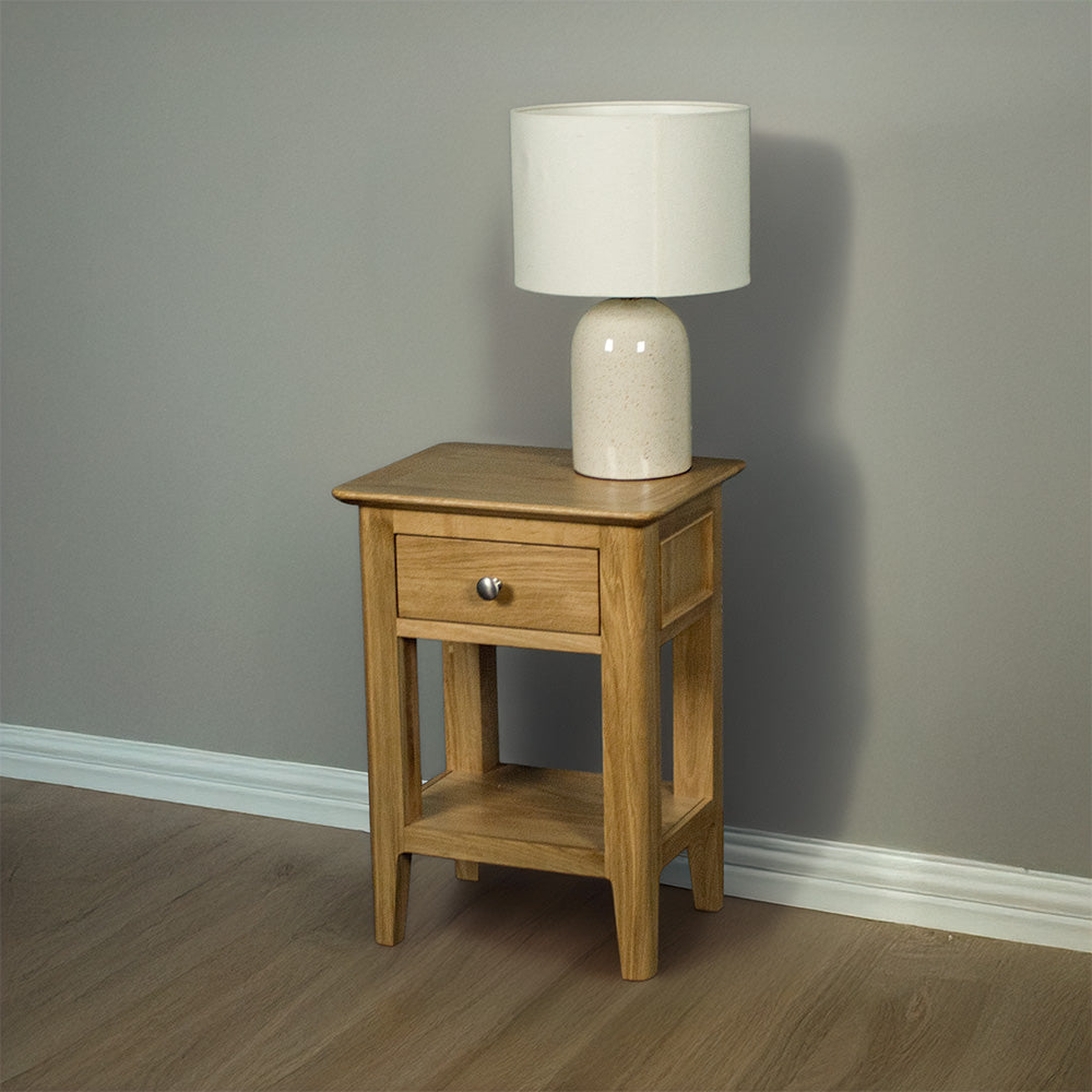 Victoria Oak Side Table