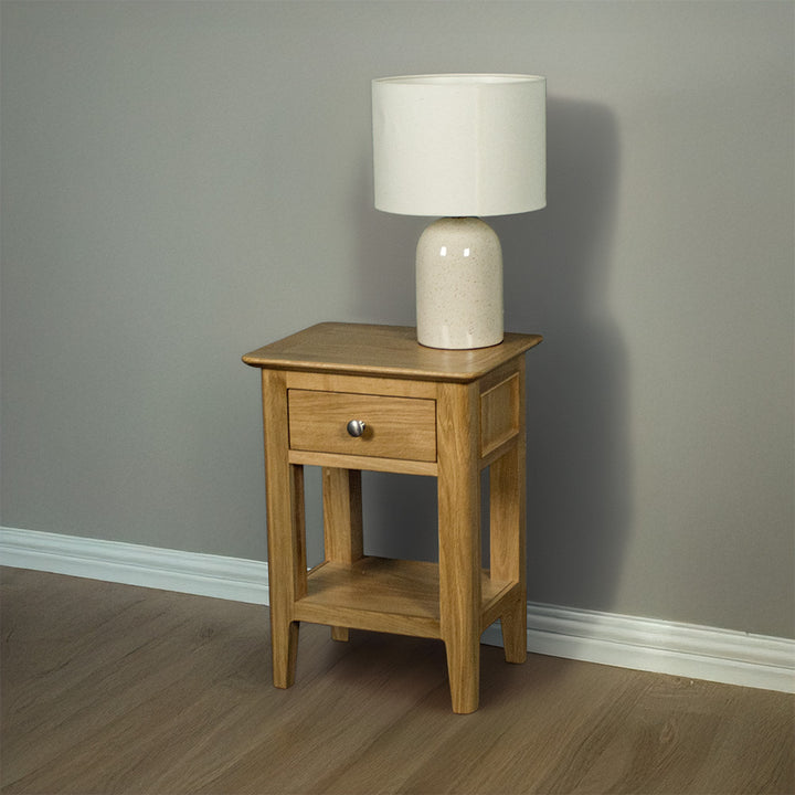 Victoria Oak Side Table