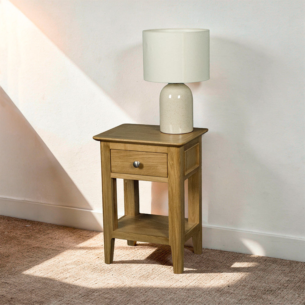 Victoria Oak Side Table