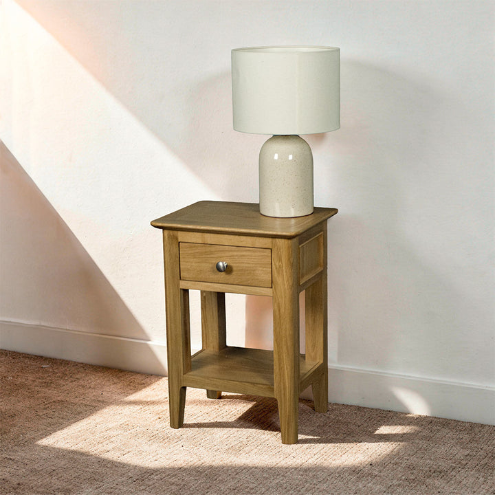 Victoria Oak Side Table