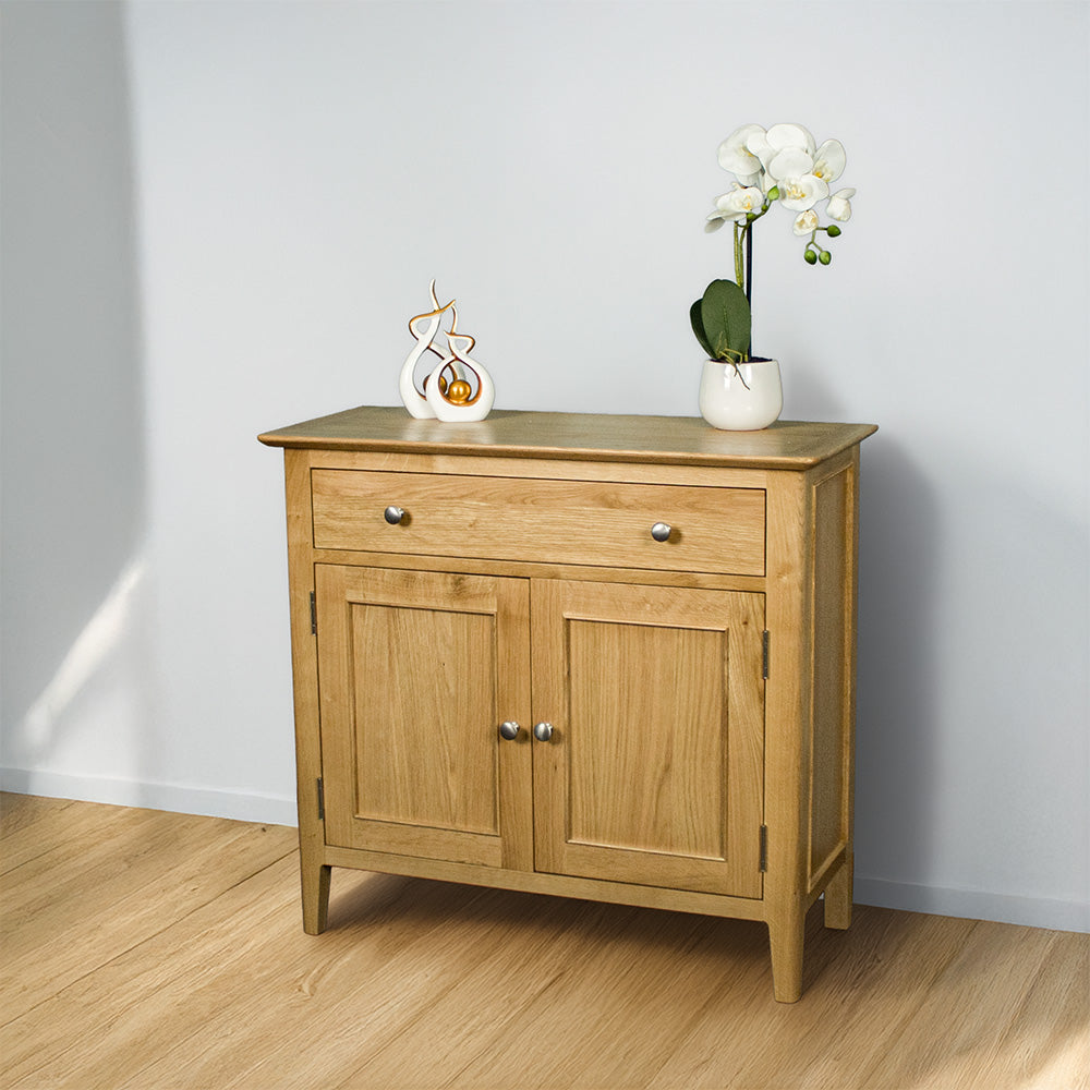 Victoria Small Oak Sideboard
