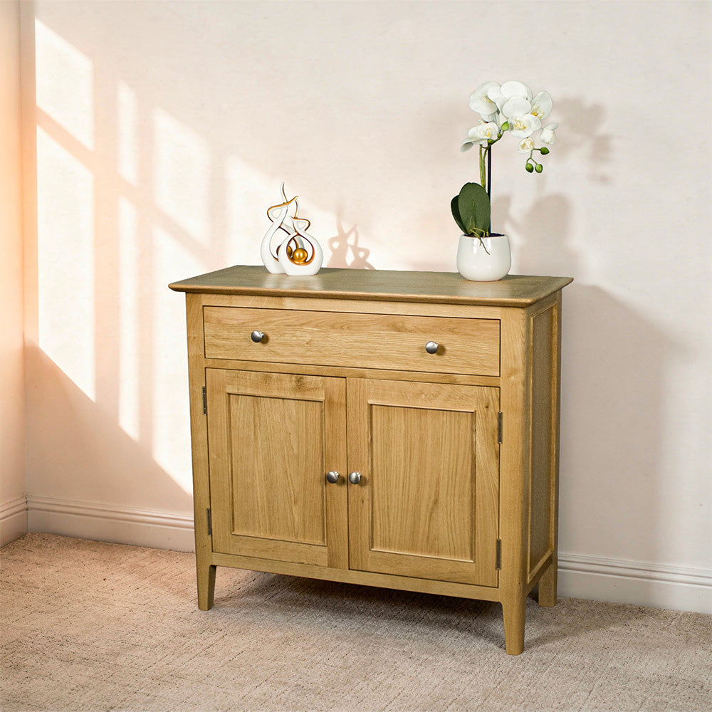 Victoria Small Oak Sideboard
