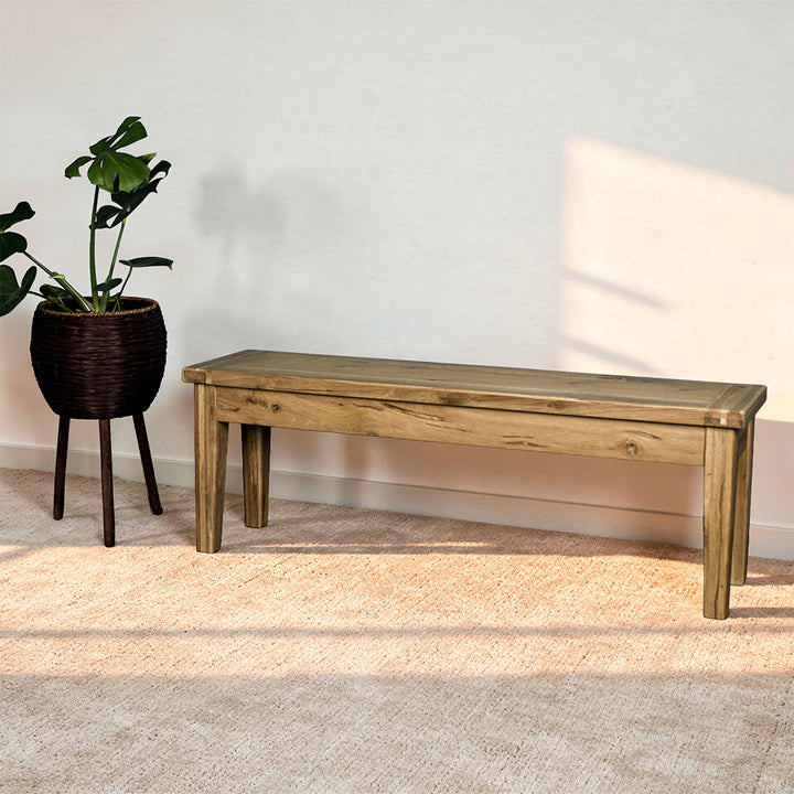 Vienna 1.44 m Oak Bench Seat