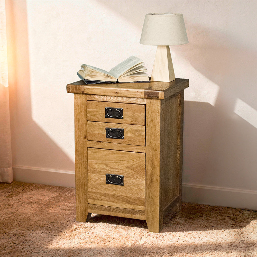 Vienna Oak Bedside Table