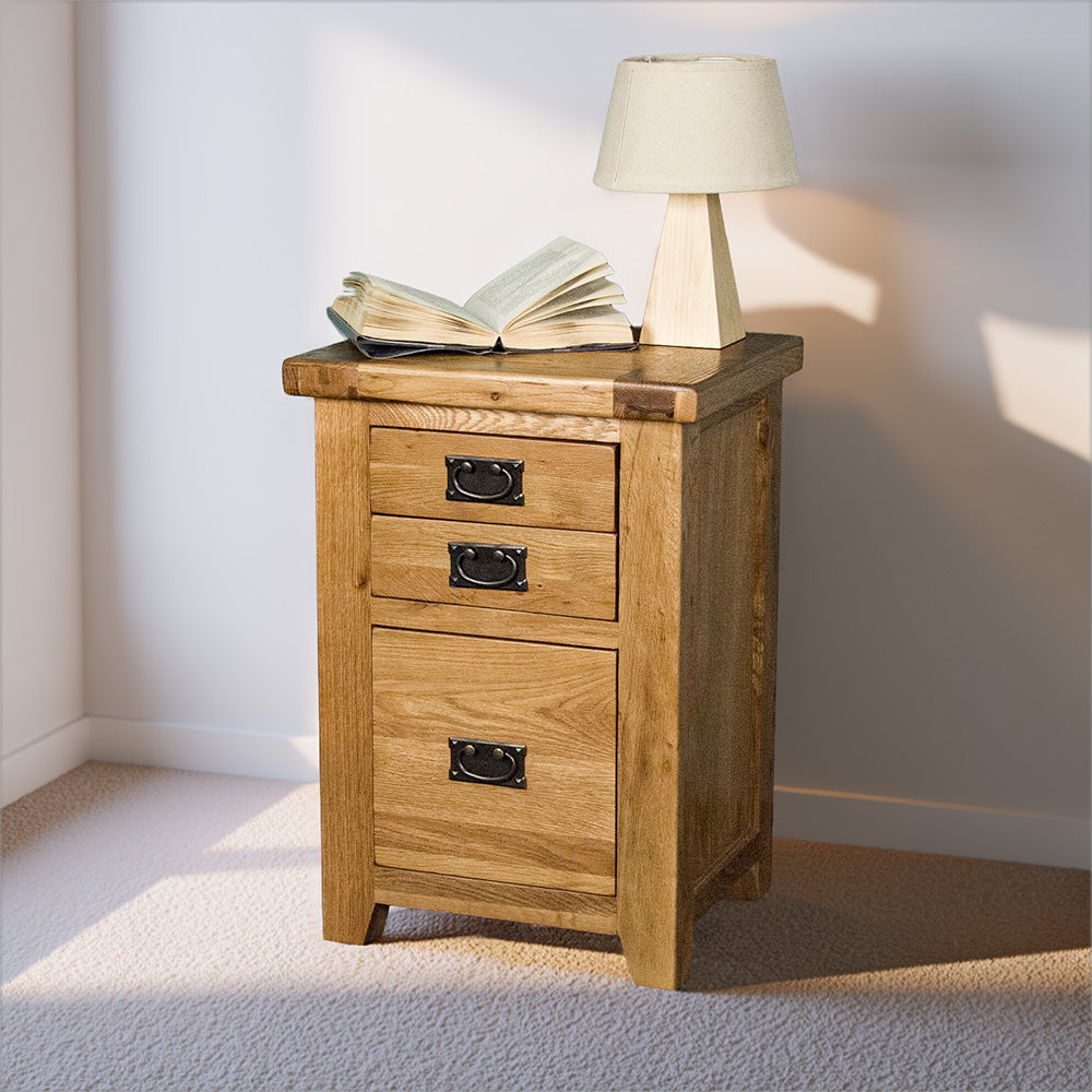 Vienna Oak Bedside Table