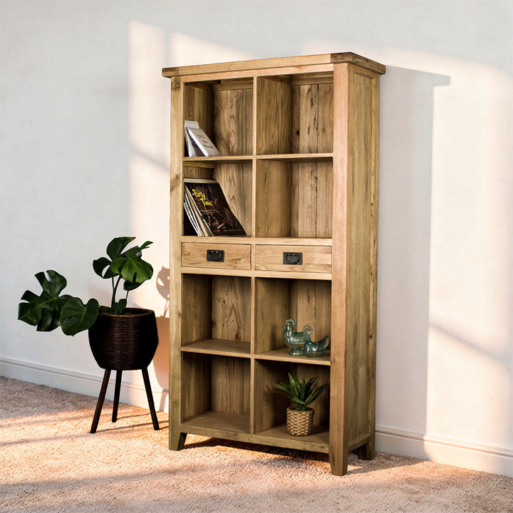 Vienna Large Oak Bookcase