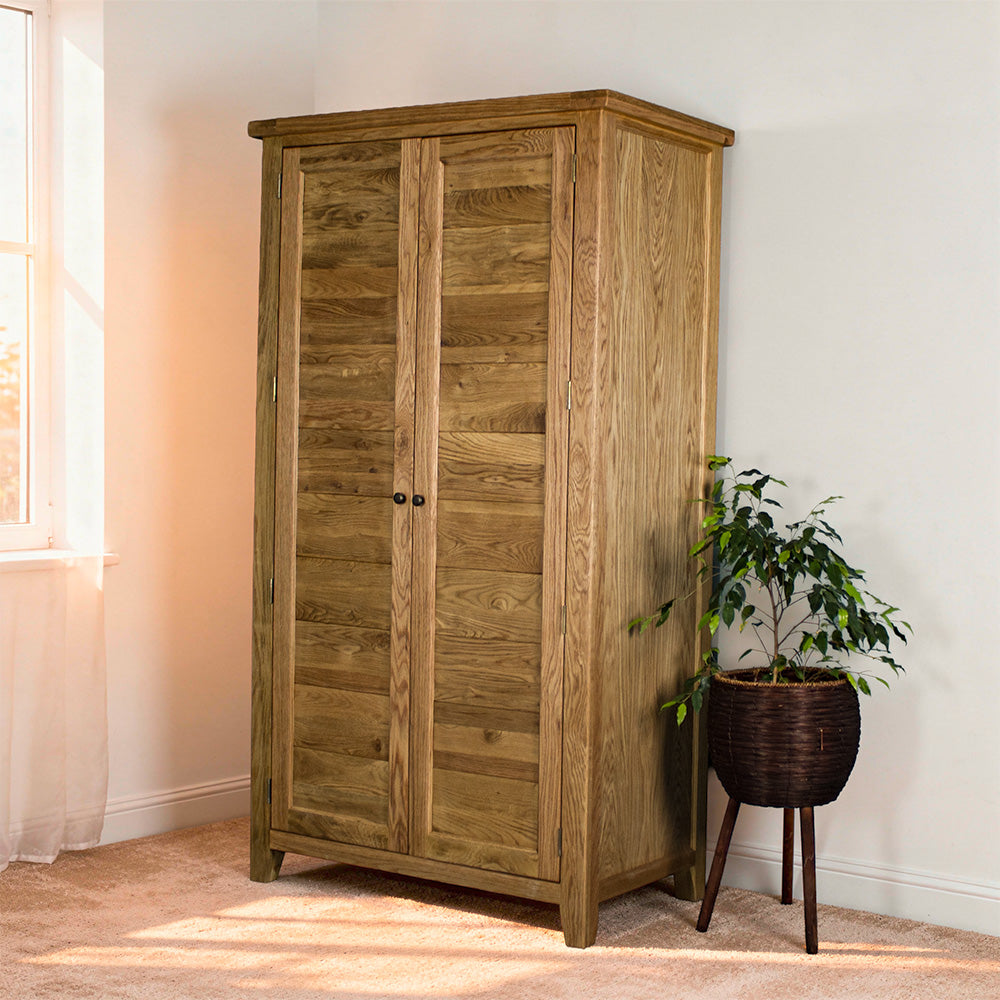 Large Vienna Oak Wardrobe