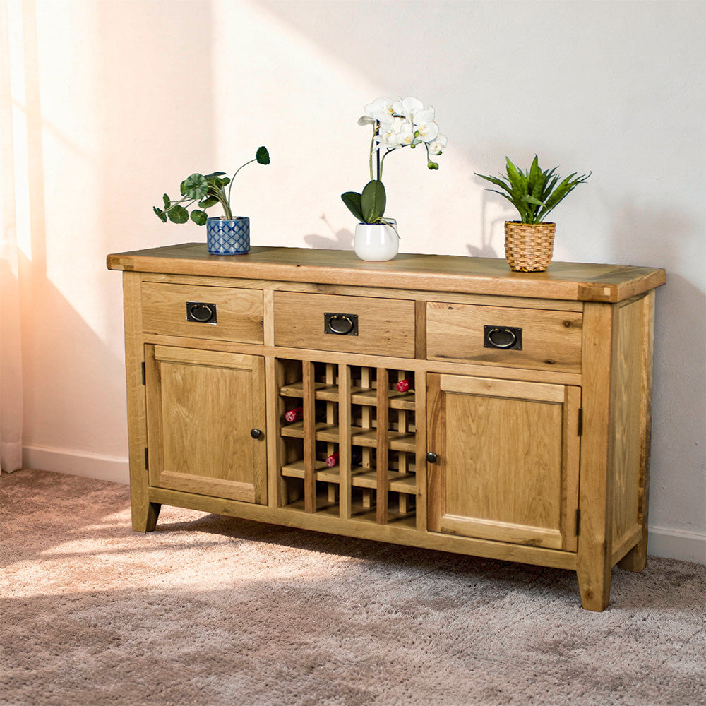 Vienna Oak Medium Wine Buffet