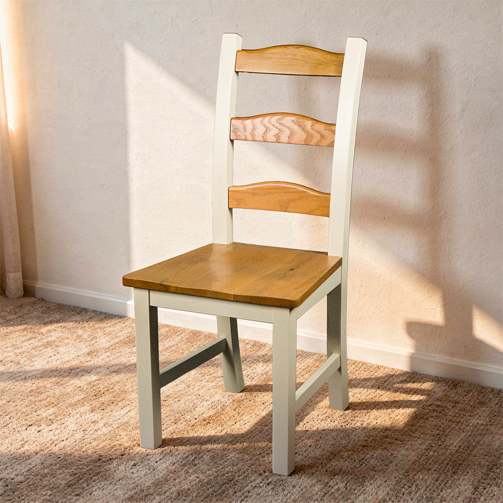 Bristol Cream Oak and Pine Dining Chair