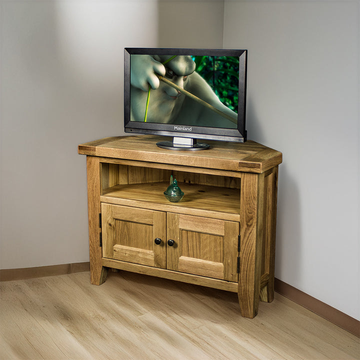 Yes Oak Corner TV Unit