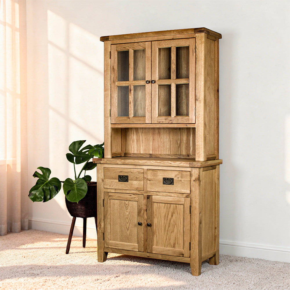 Yes Oak Sideboard and Hutch