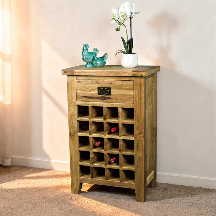 Yes Oak Wine Cabinet