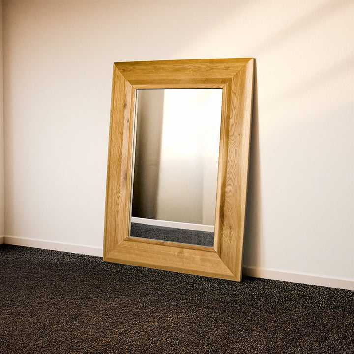 Yes Small Oak Mirror