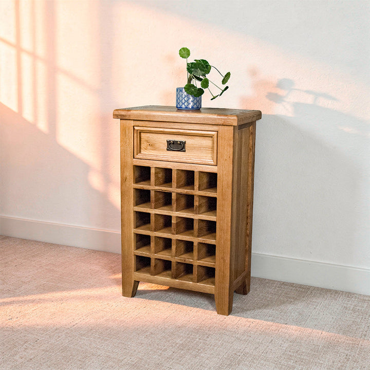 Yes Oak Wine Cabinet