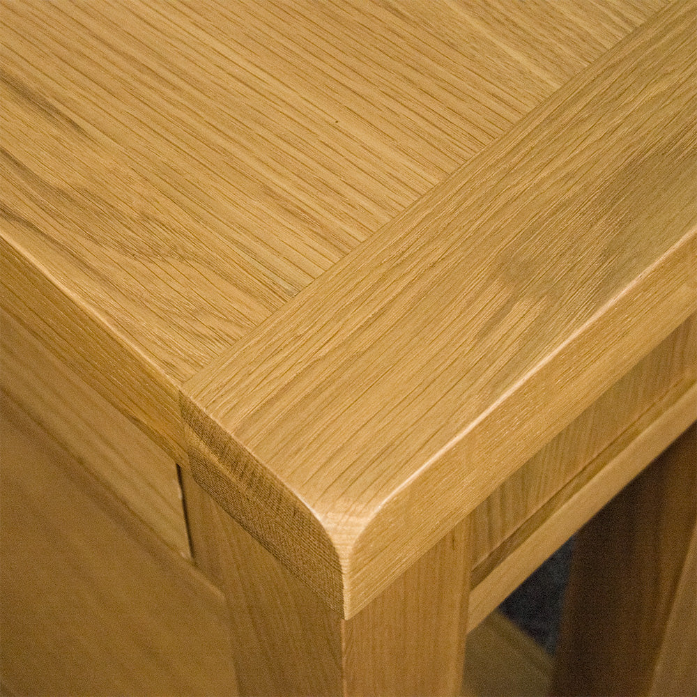 Queensland Compact Oak Hall Table