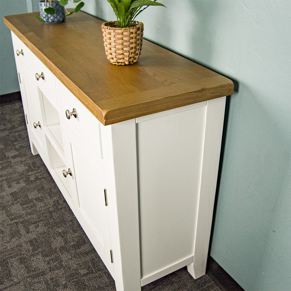 Tasmania Large Oak Top Buffet