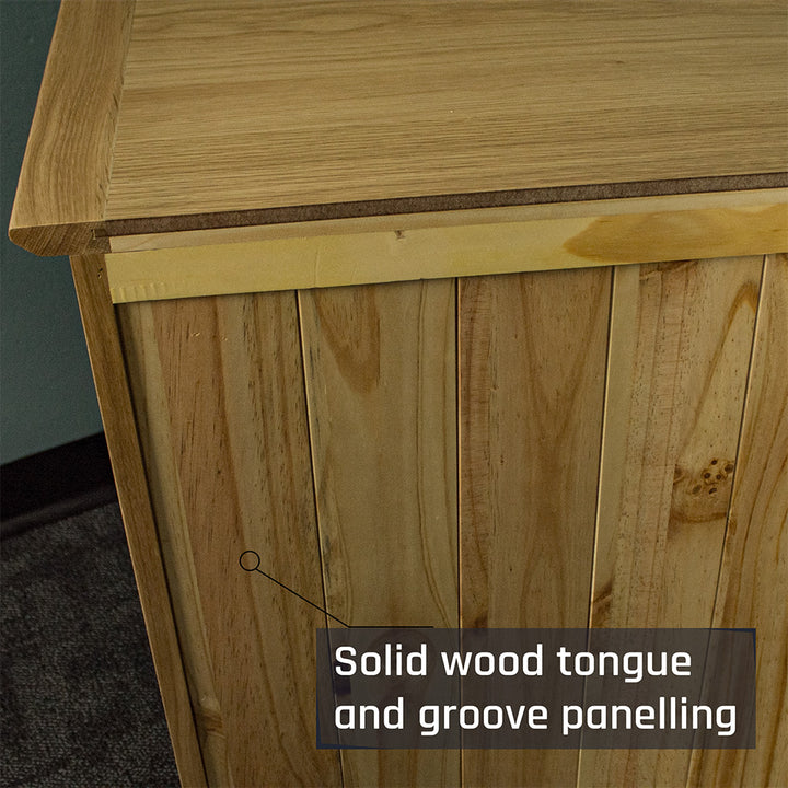 Victoria Small Oak Sideboard