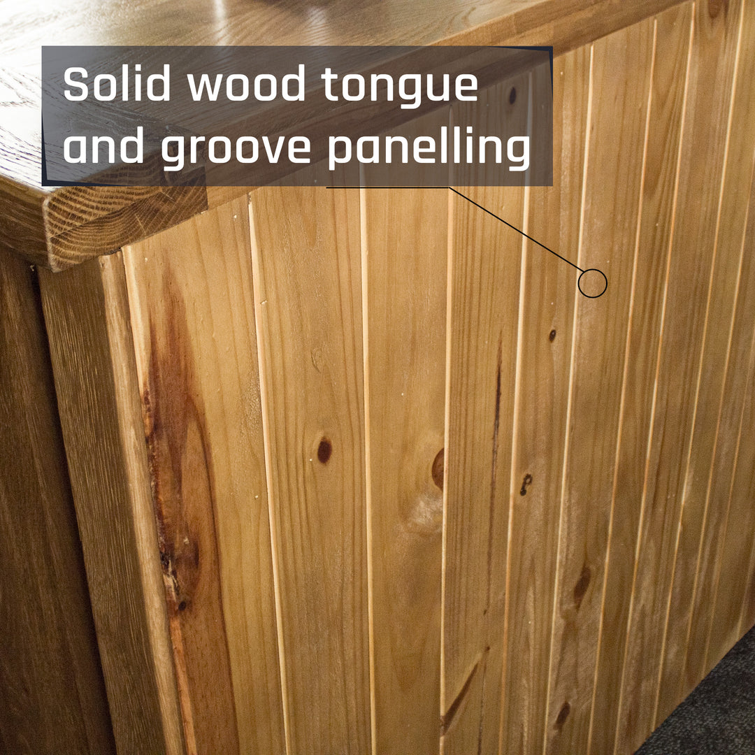 Vienna Oak Large Buffet