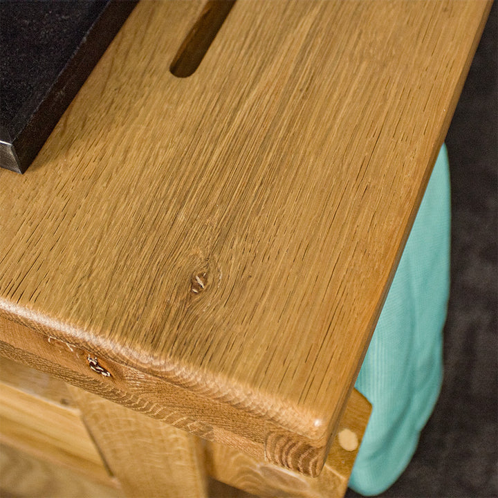 Vienna Oak Butcher's Block with Granite Top