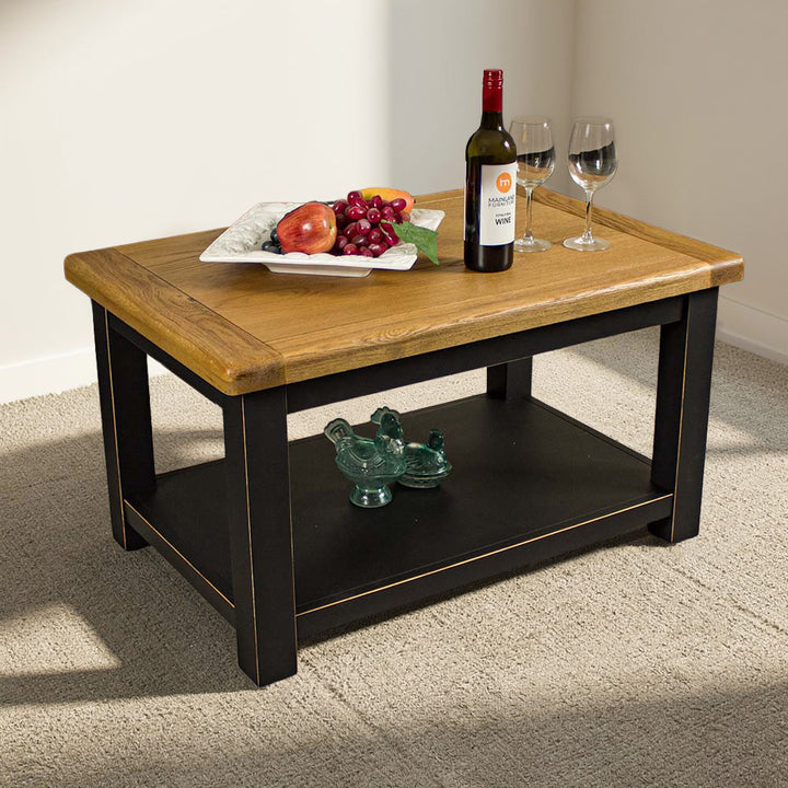 Cascais Oak-Top Coffee Table