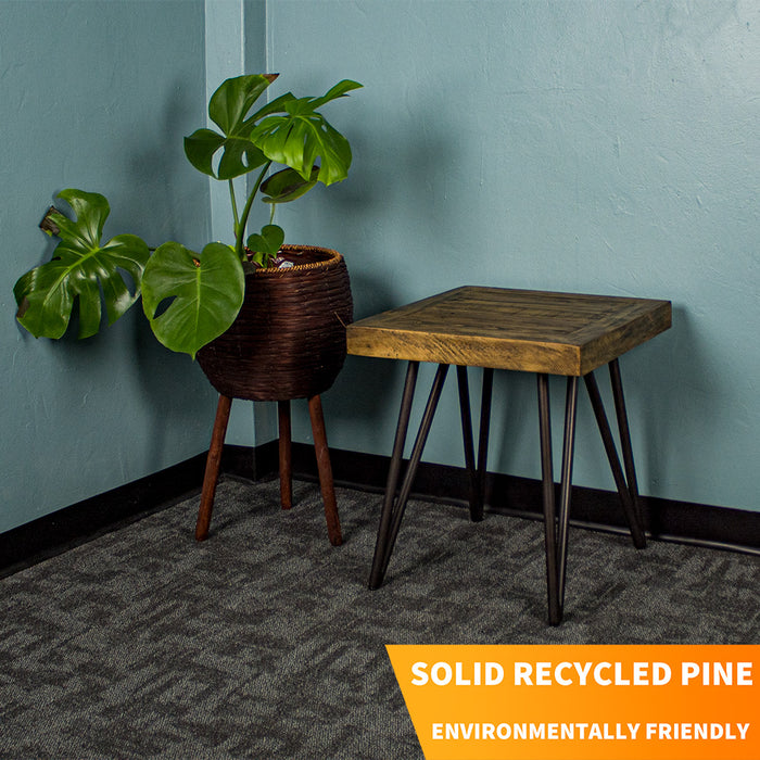 Paddington Recycled Pine Lamp Table