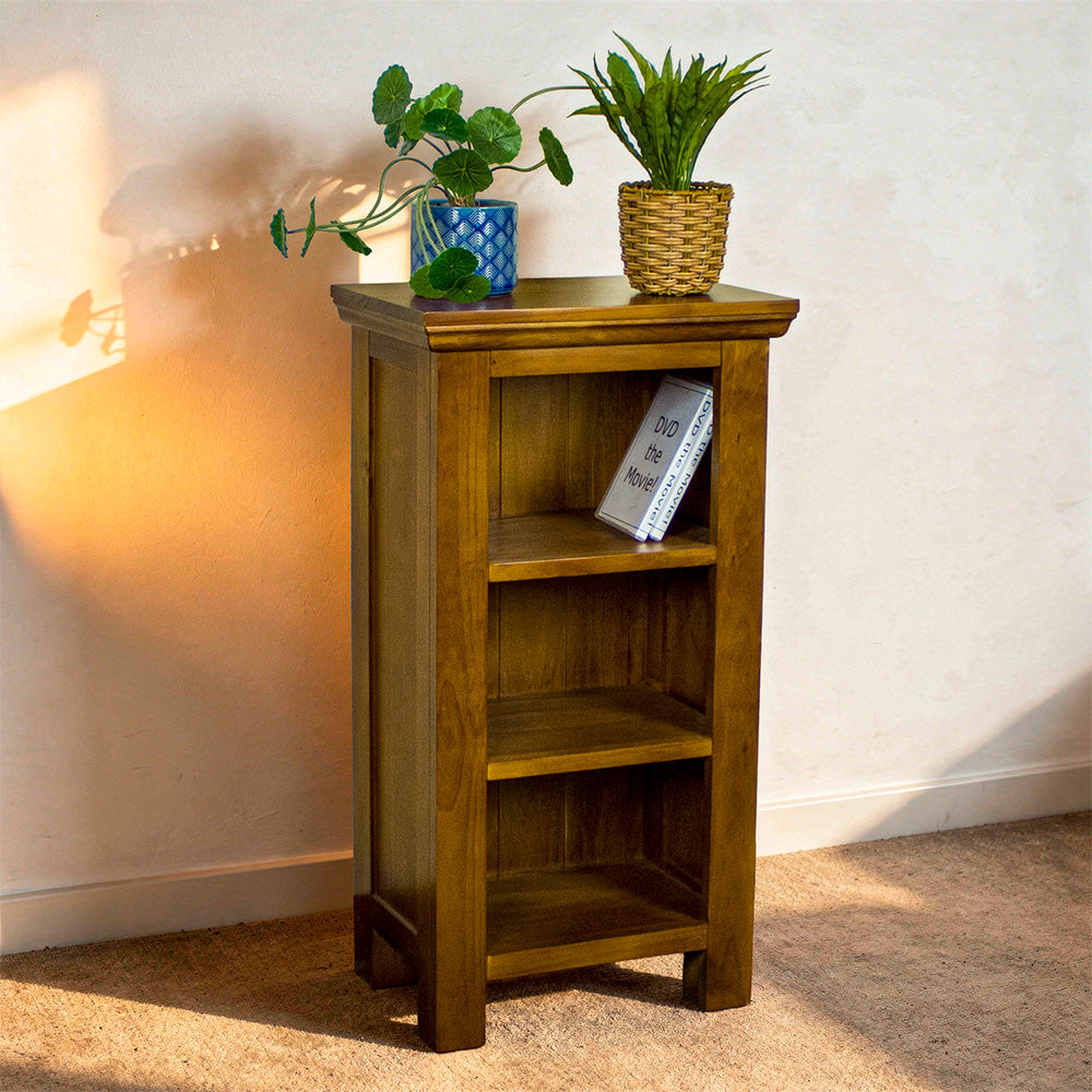 Montreal Compact Pine Bookcase