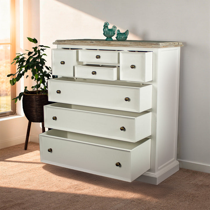 Biarritz 7 Drawer Tallboy / Chest of Drawer