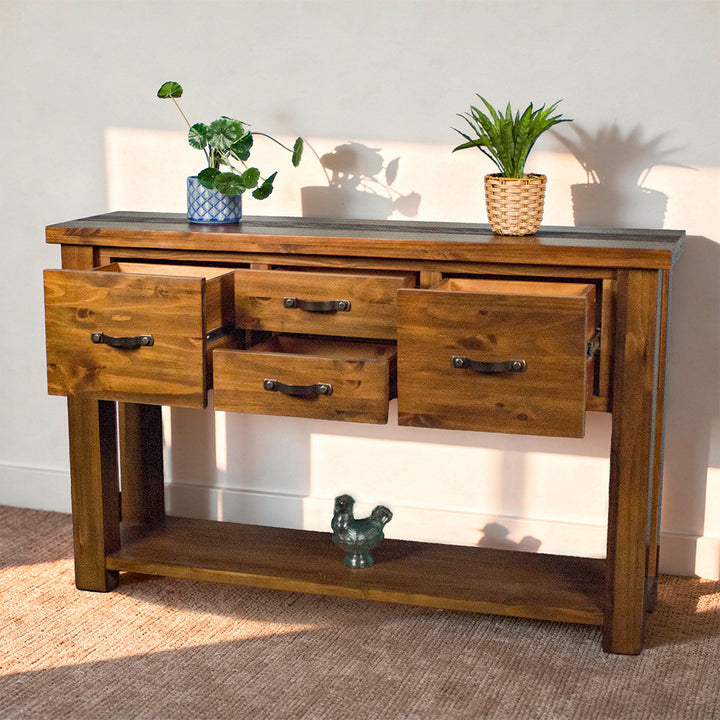 Botanica Four Drawer Hall Table