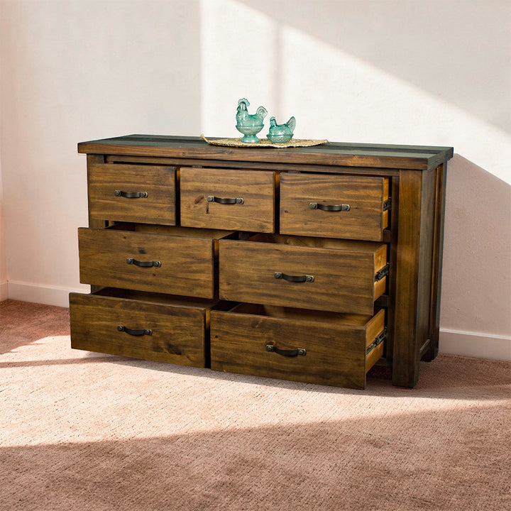 Botanica Large Seven Drawer Lowboy