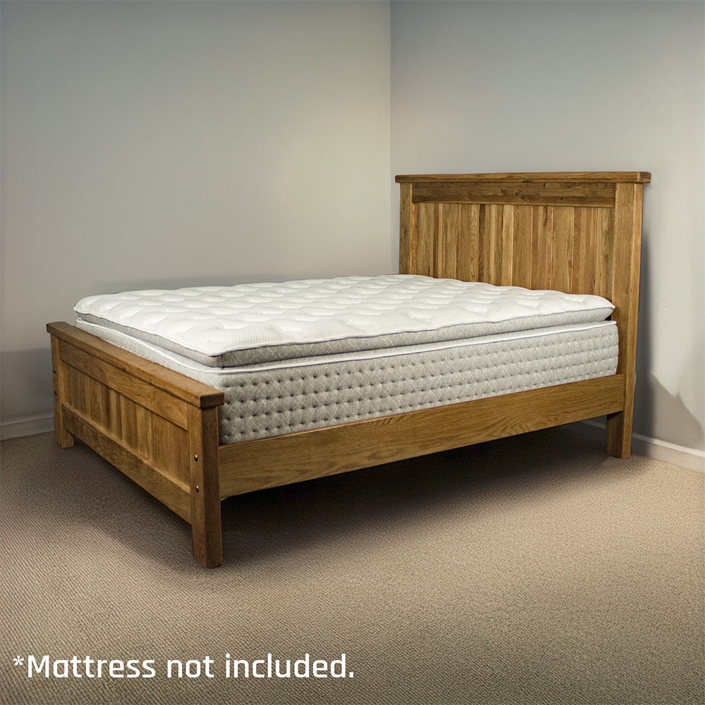 Camden Oak Double Size Bed Frame