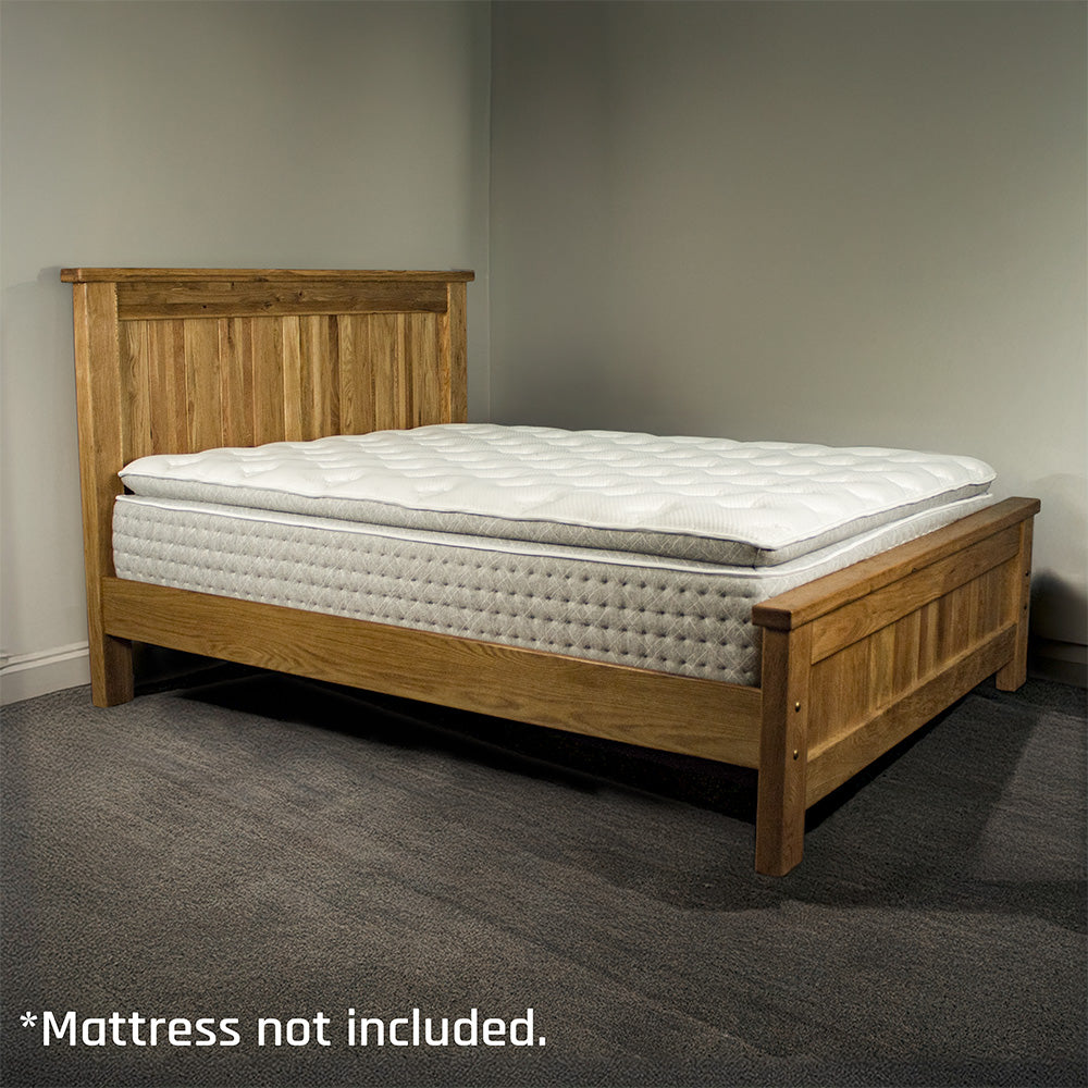Camden Queen Size Oak Bed Frame