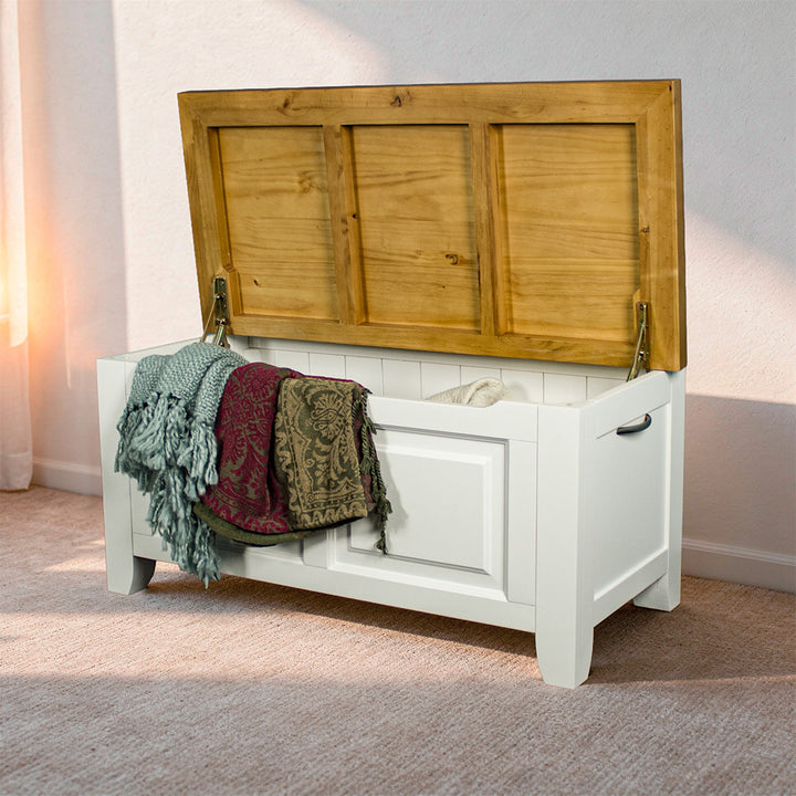 Felixstowe Pine Blanket Box