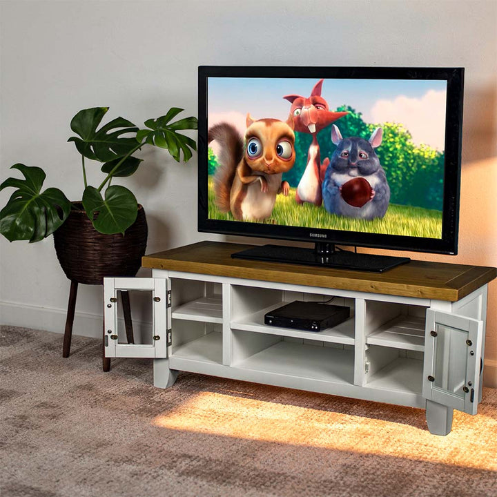 Felixstowe 2 Door Entertainment Unit (White)