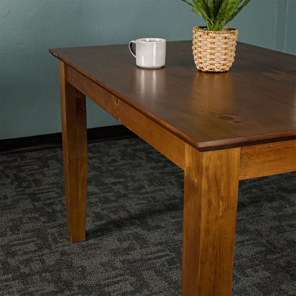 Hamilton Dining Table with Rimu Finish (1.2m) Mainland Furniture NZ