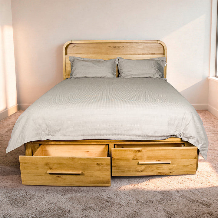 Kimberly NZ Pine Queen Bed Frame